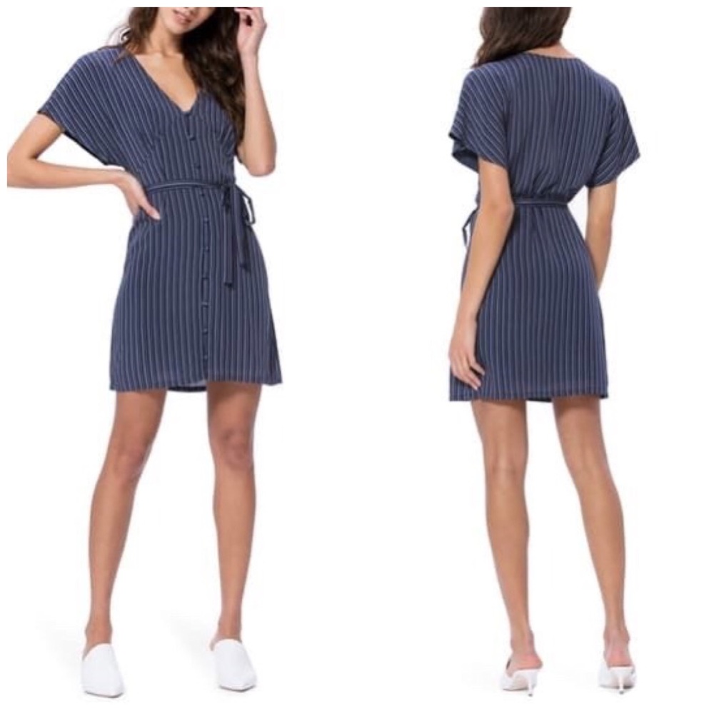 PAIGE Striped Cute Dress